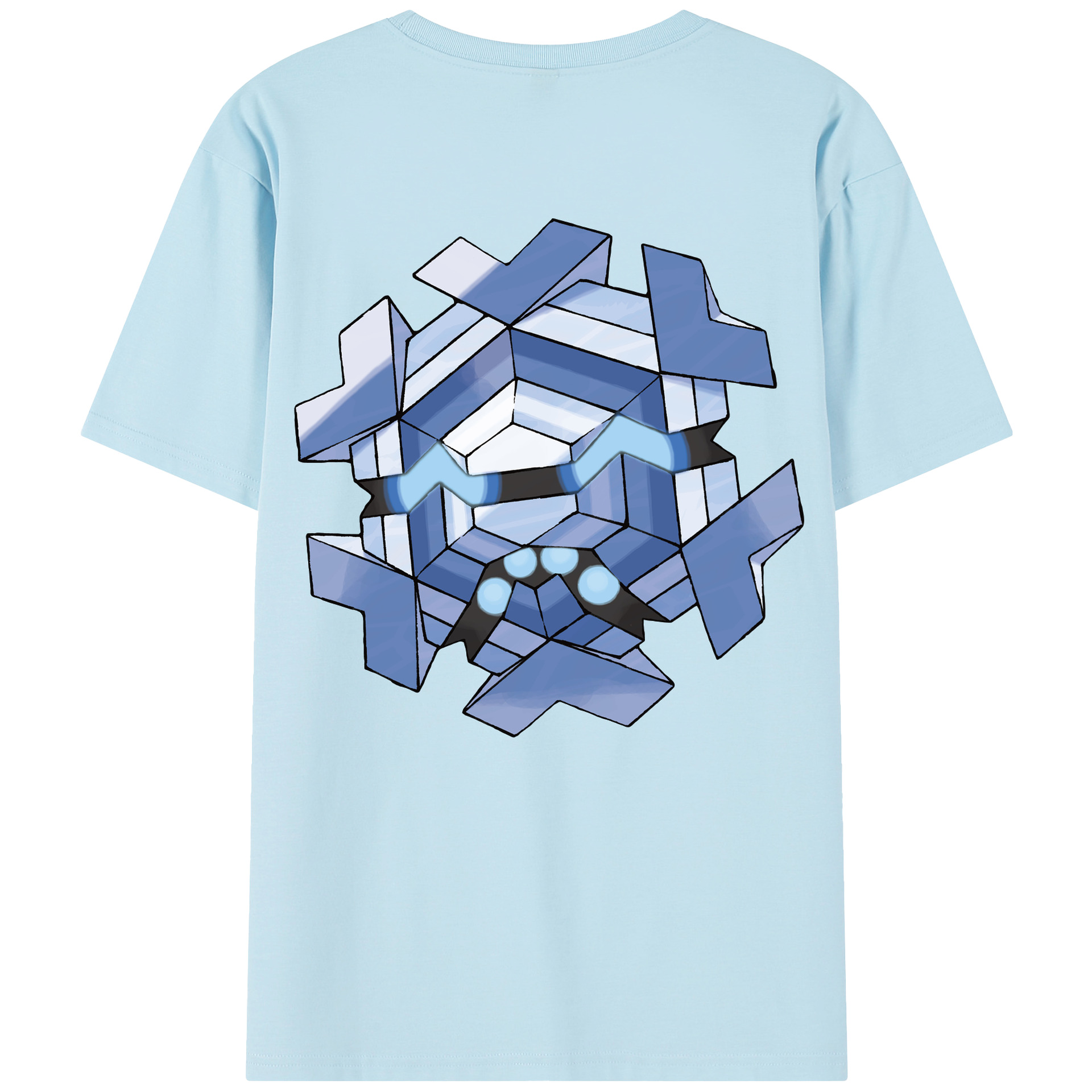 （画像用） ポケットモンスター Pokémon 綿100％半袖Tシャツ（背面プリント）